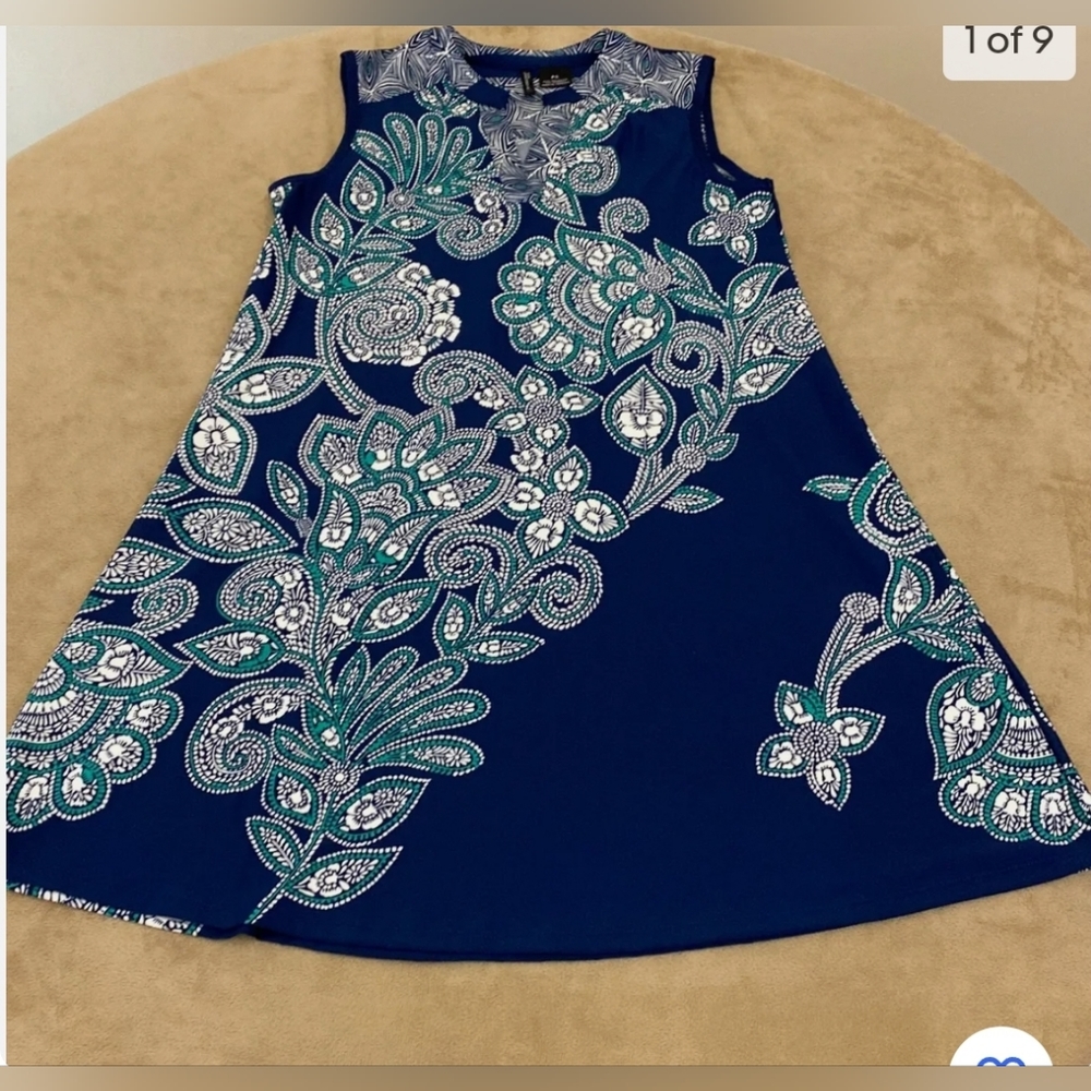 New Directions Curvy Sleeveless Dress, 2X